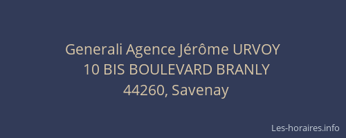 Generali Agence Jérôme URVOY