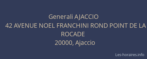 Generali AJACCIO