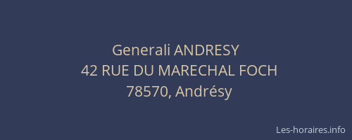 Generali ANDRESY
