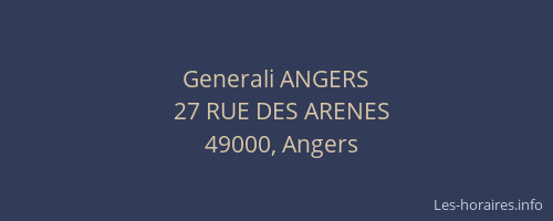 Generali ANGERS