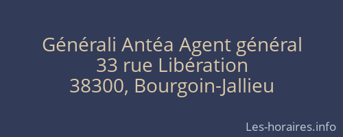 Générali Antéa Agent général