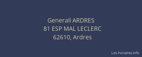 Generali ARDRES