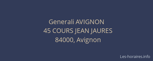 Generali AVIGNON