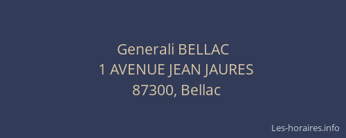 Generali BELLAC