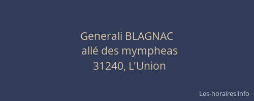 Generali BLAGNAC