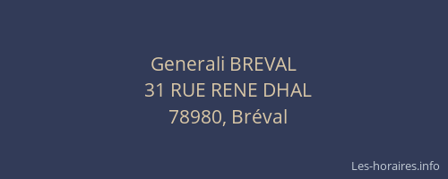 Generali BREVAL
