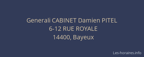 Generali CABINET Damien PITEL