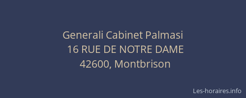 Generali Cabinet Palmasi