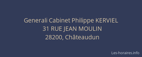 Generali Cabinet Philippe KERVIEL