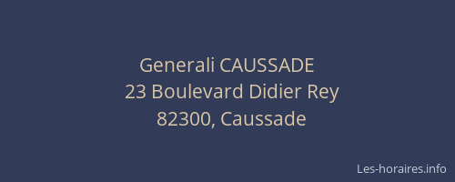 Generali CAUSSADE