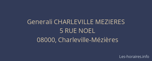 Generali CHARLEVILLE MEZIERES