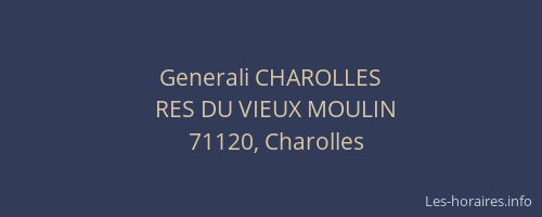 Generali CHAROLLES