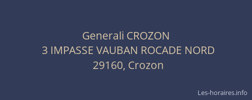 Generali CROZON