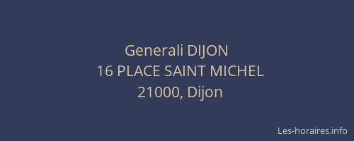 Generali DIJON