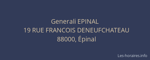 Generali EPINAL