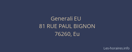 Generali EU
