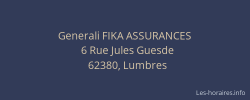 Generali FIKA ASSURANCES