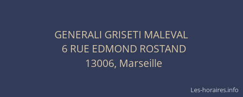 GENERALI GRISETI MALEVAL