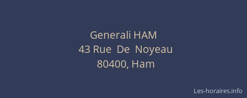 Generali HAM