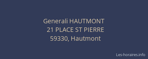 Generali HAUTMONT