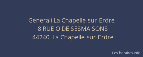 Generali La Chapelle-sur-Erdre