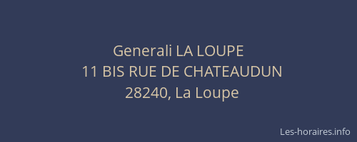 Generali LA LOUPE