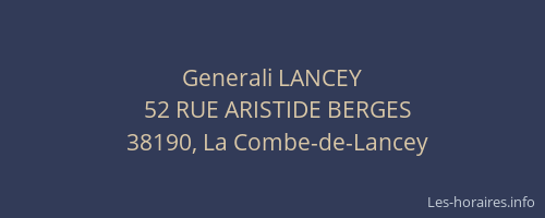 Generali LANCEY