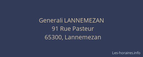 Generali LANNEMEZAN