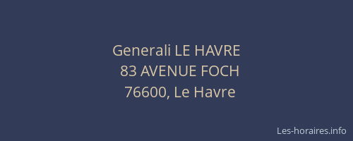 Generali LE HAVRE
