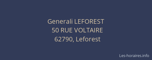 Generali LEFOREST