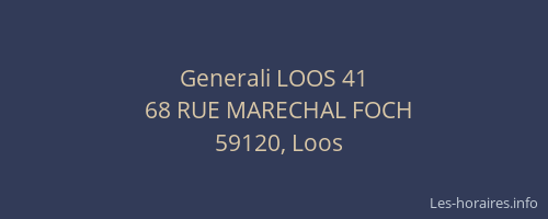 Generali LOOS 41