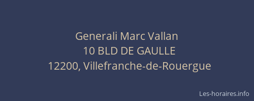 Generali Marc Vallan