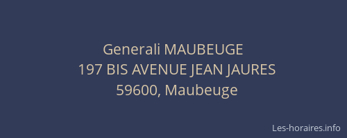 Generali MAUBEUGE