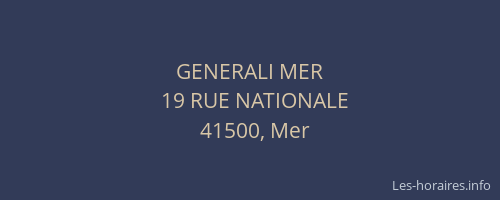 GENERALI MER
