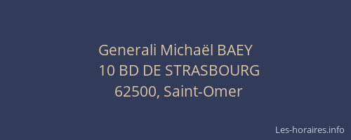 Generali Michaël BAEY