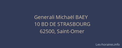 Generali Micha&euml;l BAEY
