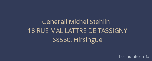 Generali Michel Stehlin