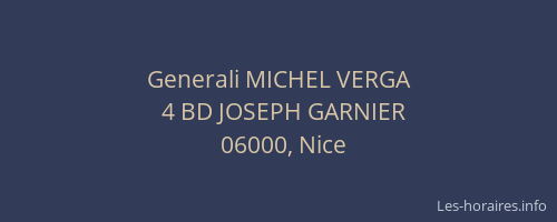 Generali MICHEL VERGA