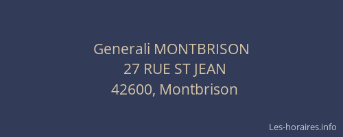 Generali MONTBRISON