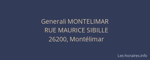 Generali MONTELIMAR