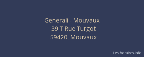 Generali - Mouvaux