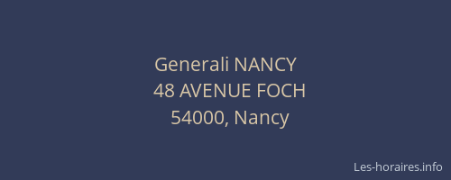 Generali NANCY