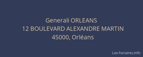 Generali ORLEANS