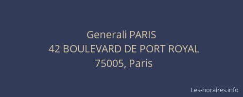 Generali PARIS