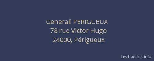 Generali PERIGUEUX