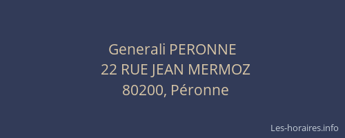 Generali PERONNE