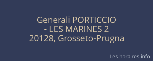 Generali PORTICCIO
