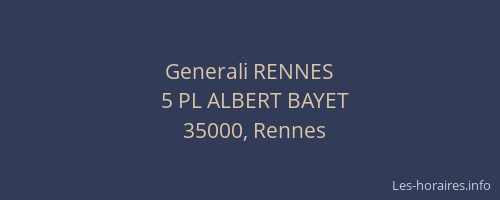 Generali RENNES