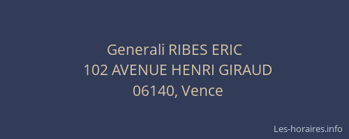 Generali RIBES ERIC