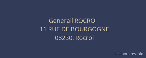Generali ROCROI